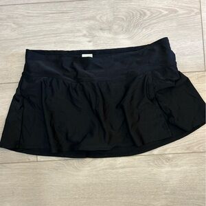 Ava & Viv Black Women's Swim Skirt